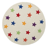 Twinkle Twinkle Star Rug White