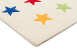 Twinkle Twinkle Star Rug White