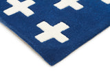 Nordic Crosses Rug Navy