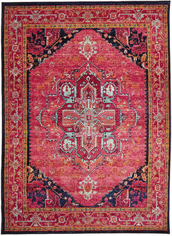 Overdyed Classic Style Rug Pink