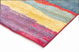 Stunning Brush Strokes Rug Multi