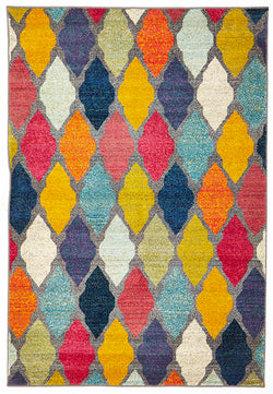 Trellis Pallete Rug Multi