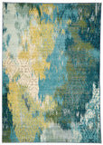 Mystical Modern Rug Blue