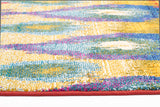 Ultra Modern Ikat Rug Multi