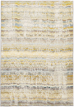 Stunning Monet Inspired Yellow Rug