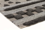 Rhythm Flow Charcoal Rug