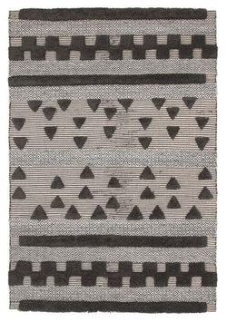 Rhythm Flow Charcoal Rug