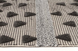 Rhythm Flow Charcoal Rug