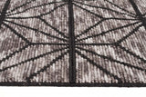 Rhythm Motif Charcoal Rug