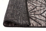 Rhythm Motif Charcoal Rug