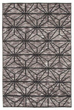 Rhythm Motif Charcoal Rug