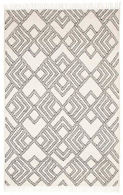 Rhythm Symphony White Rug