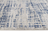 Ashley Abstract Modern Blue Grey Rug