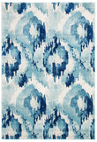 Lesley Whimsical Blue Rug