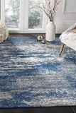 Casandra Dunescape Modern Blue Grey Rug