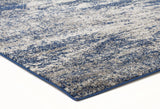 Casandra Dunescape Modern Blue Grey Rug