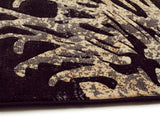 Splash Design Rug Charcoal