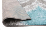 Lucid Dream Modern Rug Blue