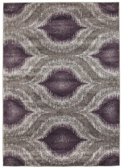 Lucid Dream Modern Rug Purple