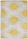 Lucid Dream Modern Rug Yellow