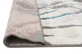 Dillon Geo Modern Blue Grey Rug