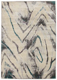 Dillon Geo Modern Blue Grey Rug