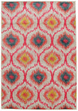 Gypsy Heirloom Rug Pink Yellow Grey
