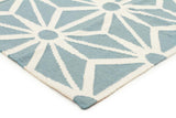 Dandelion Flat Weave Rug Blue