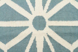 Dandelion Flat Weave Rug Blue