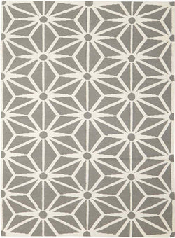 Dandelion Flat Weave Rug Grey