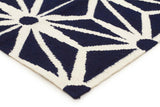 Dandelion Flat Weave Rug Navy