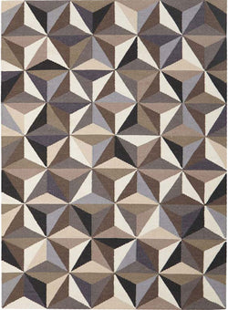 Dimensions Flat Weave Rug Grey