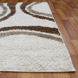 Stylish Curves Rug Ivory