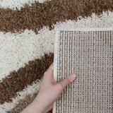 Stylish Curves Rug Ivory