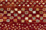 Mayfair Squares Rust Rug