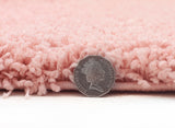 Ultra Thick Super Soft Shag Rug Pink