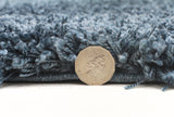 Ultra Thick Super Soft Shag Rug Teal Blue