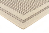 Sunset Horizon Indoor Outdoor Modern Beige Rug