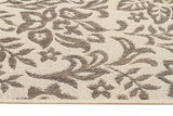 Coffee Indoor Outdoor Modern Beige Rug