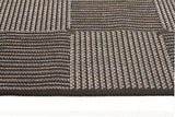 Witchery Indoor Outdoor Modern Black Rug