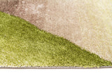 Maria Green Multi Coloured Textured Rug