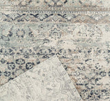 Esquire Segments Traditional Blue Rug