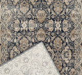 Esquire Balance Traditional Blue Rug