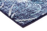 Opulence Feather Navy Rug