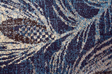 Opulence Feather Navy Rug