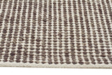 Carlos Felted Wool Rug Brown Natural