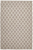 Bazaar Natural Trellis Wool Flat Weave Rug