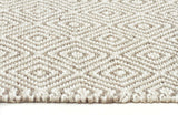 Shiva Stunning Silver Grey Diamond Wool Rug