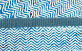 Zigga Flat Weave Rug Blue