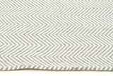 Herring Bone Chevron Rug Natural